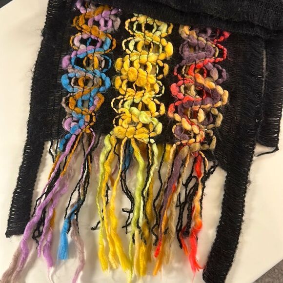 Charming Charlie Winter Fringe Scarf - Picture 5 of 5